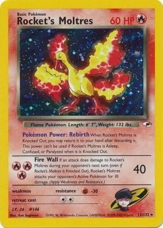 Rocket's Moltres — Gym Heroes