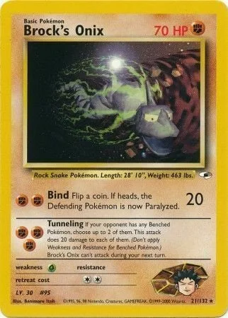 Brock's Onix — Gym Heroes