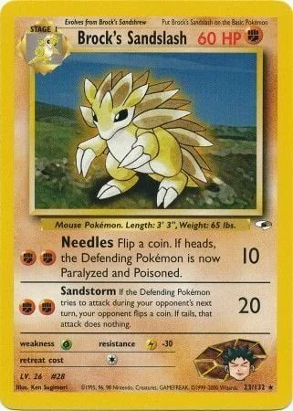Brock's Sandslash — Gym Heroes
