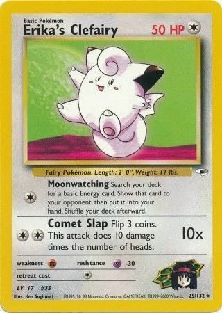 Erika's Clefairy — Gym Heroes