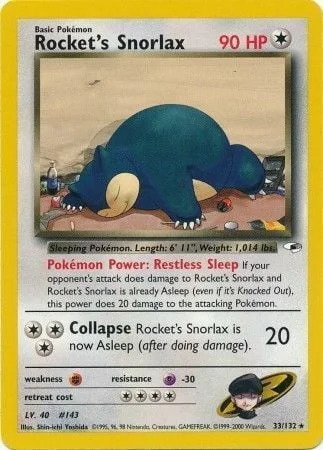 Rocket's Snorlax — Gym Heroes