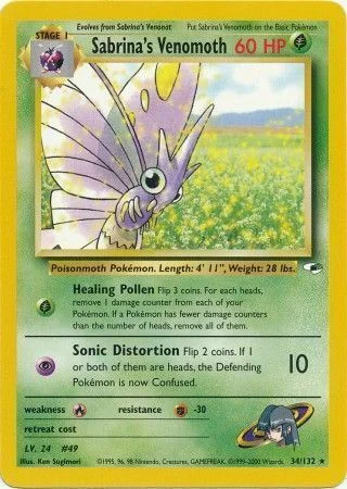 Sabrina's Venomoth — Gym Heroes