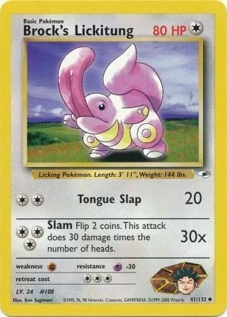 Brock's Lickitung — Gym Heroes