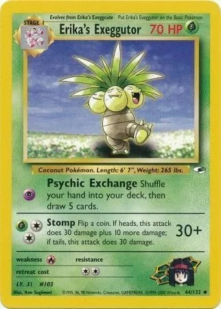 Erika's Exeggutor — Gym Heroes