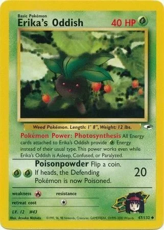 Erika's Oddish — Gym Heroes