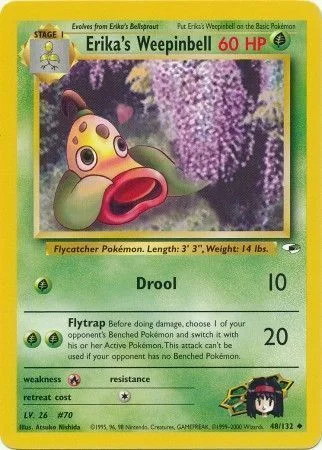 Erika's Weepinbell — Gym Heroes