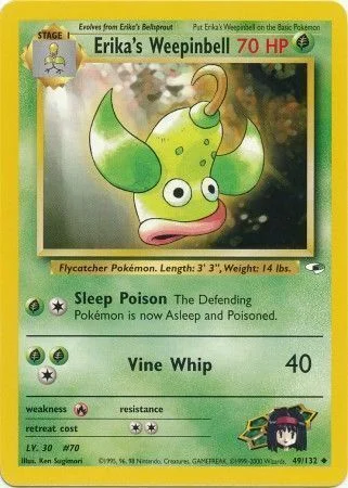 Erika's Weepinbell — Gym Heroes