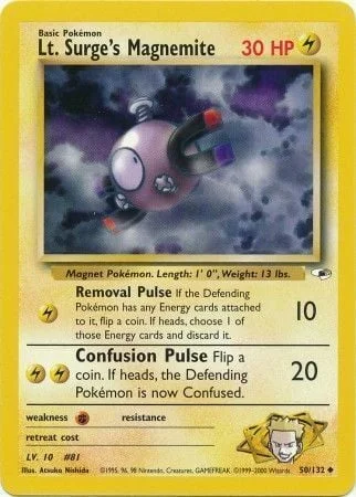 Lt. Surge's Magnemite — Gym Heroes
