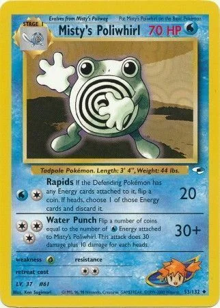 Misty's Poliwhirl — Gym Heroes