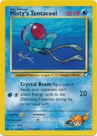 Misty's Tentacool Lv.15 — Gym Heroes