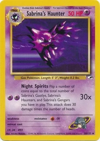 Sabrina's Haunter — Gym Heroes