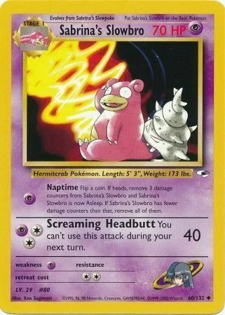Sabrina's Slowbro — Gym Heroes