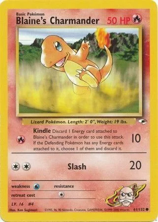 Blaine's Charmander — Gym Heroes