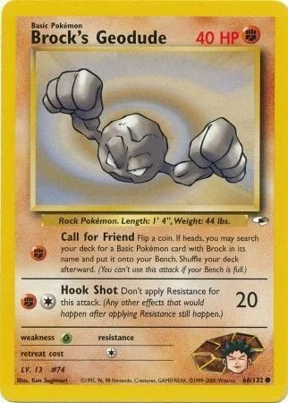 Brock's Geodude — Gym Heroes