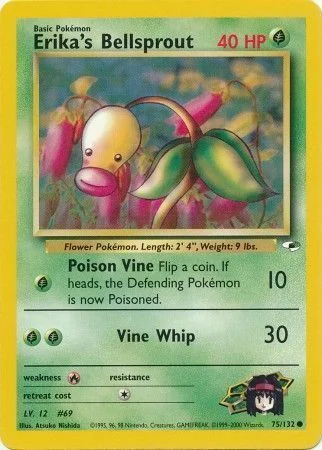 Erika's Bellsprout — Gym Heroes