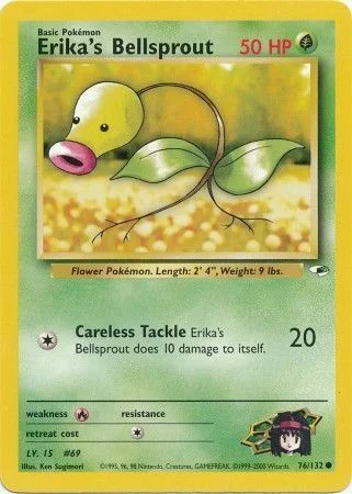 Erika's Bellsprout — Gym Heroes