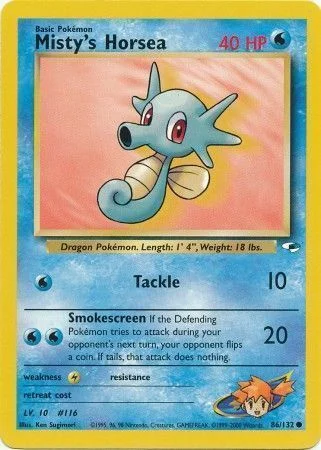 Misty's Horsea — Gym Heroes