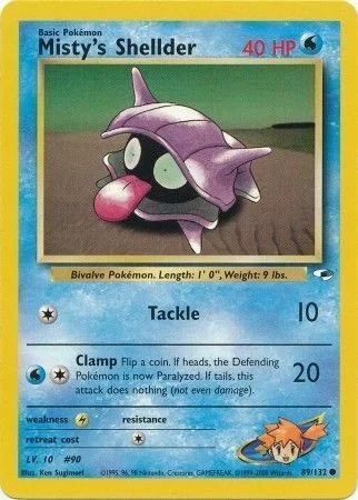 Misty's Shellder — Gym Heroes