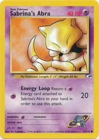 Sabrina's Abra — Gym Heroes