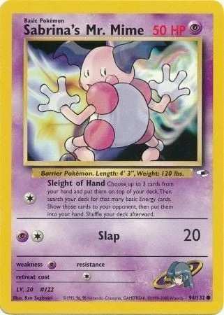 Sabrina's Mr. Mime — Gym Heroes