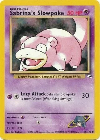 Sabrina's Slowpoke — Gym Heroes