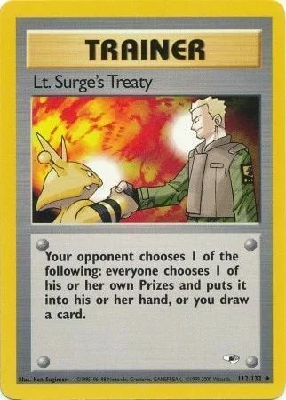 Lt. Surge's Treaty — Gym Heroes