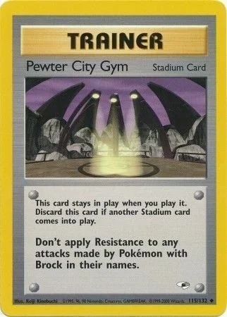 Pewter City Gym — Gym Heroes