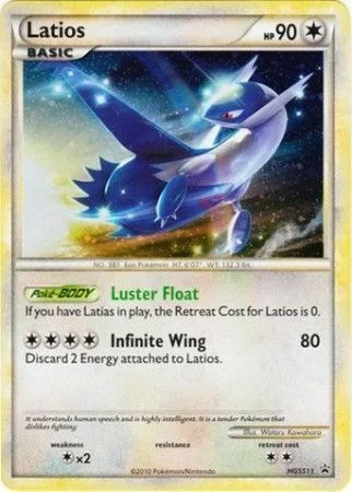 Latios — HGSS Black Star Promos