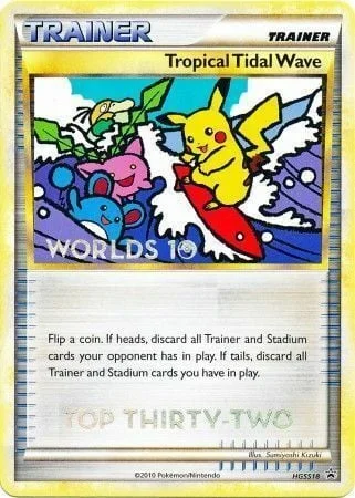 Tropical Tidal Wave — HGSS Black Star Promos