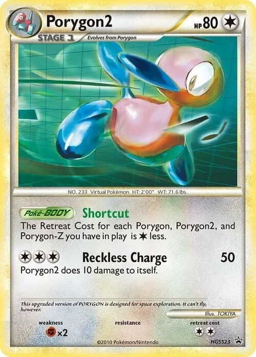 Porygon2 — HGSS Black Star Promos