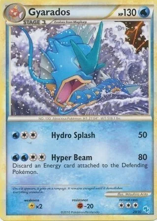 Gyarados — HS Trainer Kit (Gyarados)