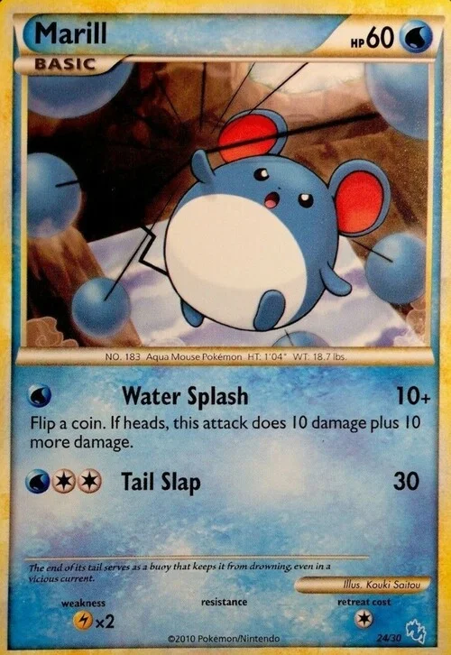 Marill — HS Trainer Kit (Gyarados)