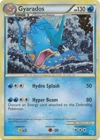 Gyarados — HS Trainer Kit (Gyarados)