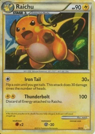 Raichu — HS Trainer Kit (Raichu)
