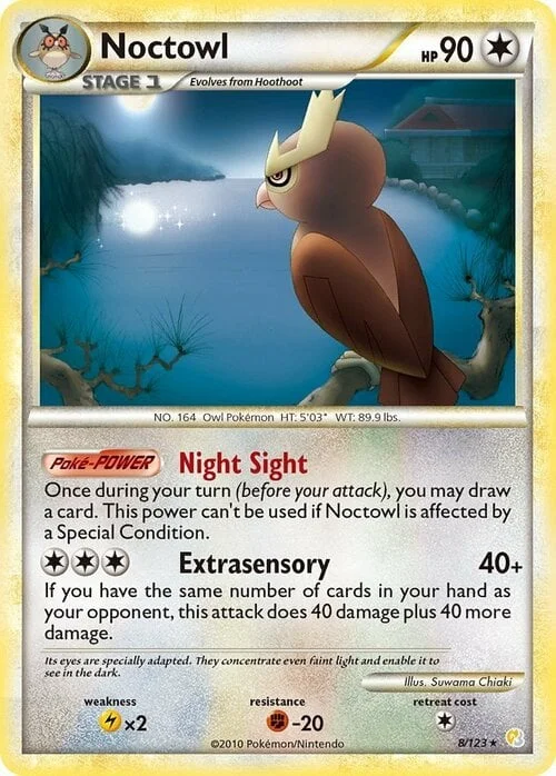 Noctowl — HeartGold & SoulSilver