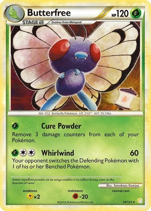 Butterfree — HeartGold & SoulSilver