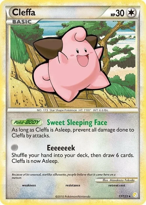 Cleffa — HeartGold & SoulSilver