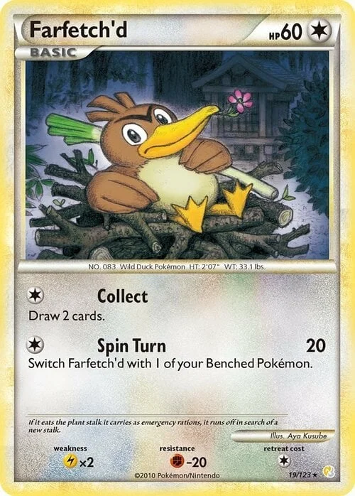 Farfetch'd — HeartGold & SoulSilver