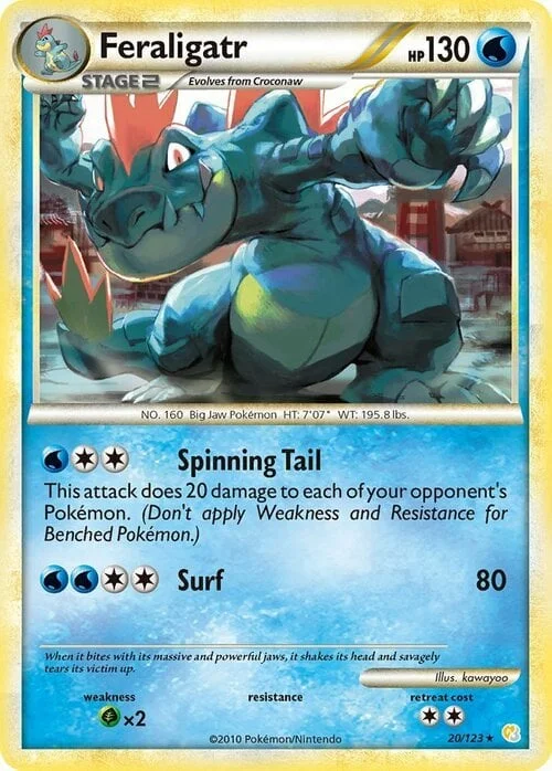 Feraligatr — HeartGold & SoulSilver