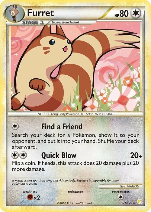 Furret — HeartGold & SoulSilver