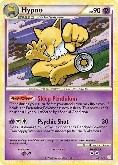 Hypno — HeartGold & SoulSilver