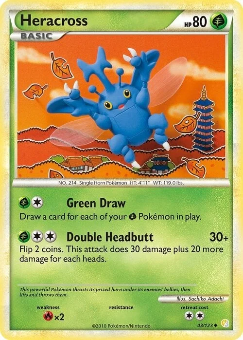 Heracross — HeartGold & SoulSilver