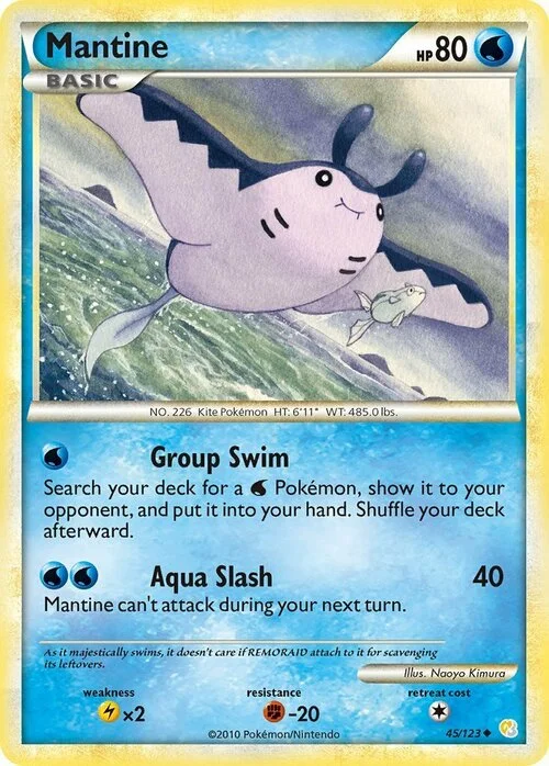 Mantine — HeartGold & SoulSilver