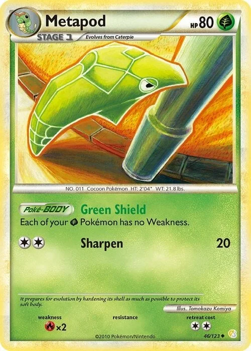 Metapod — HeartGold & SoulSilver
