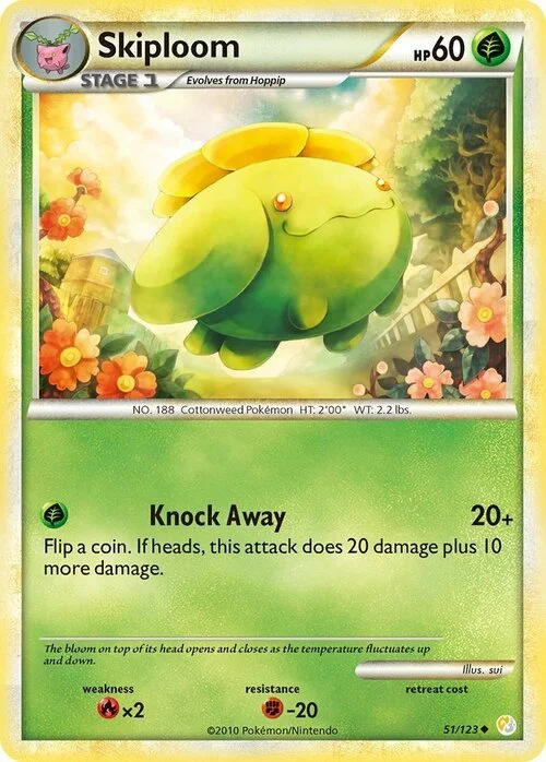Skiploom — HeartGold & SoulSilver