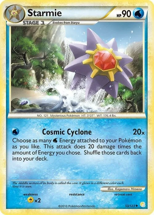 Starmie — HeartGold & SoulSilver