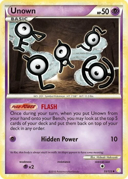 Unown — HeartGold & SoulSilver