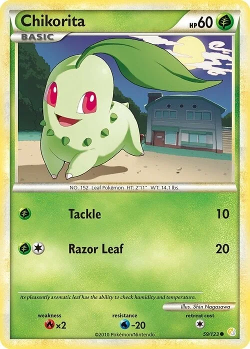 Chikorita — HeartGold & SoulSilver