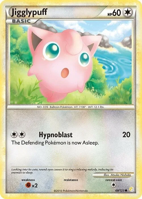 Jigglypuff — HeartGold & SoulSilver