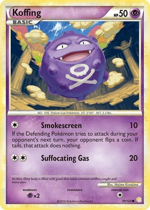 Koffing — HeartGold & SoulSilver
